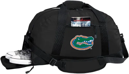 Vista 9 de Texas A&M Bolsa de lona - Texas A&M Aggies - Bolsas de gimnasio con bolsillo para zapatos, Negro