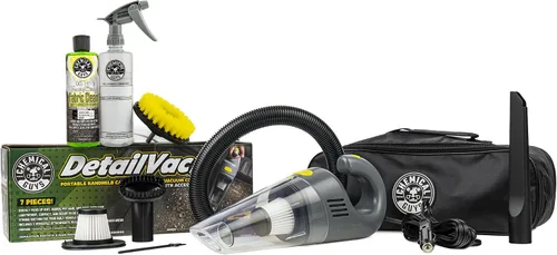 Vista 12 de Chemical Guys EQP410 DetailVac - Aspiradora portátil de mano para automóvil, motor eléctrico de 110 W 8.8 amperios