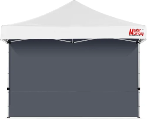 Vista 30 de MASTERCANOPY Toldo de 8x8 pies SunWall Toldo Instantáneo Pared Lateral para Toldos Emergentes Tiendas Gazebos, Protección UV Solo Pared Lateral Azul
