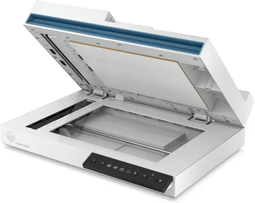 Vista 10 de HP ScanJet Pro 3600 f1 escáner profesional, ADF, tecnología de escaneo CIS, cama plana (20G06A)