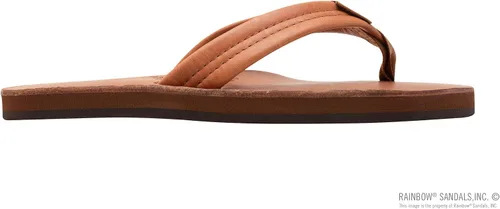 Vista 4 de Rainbow Sandals Cuero de lujo para hombre - Soporte de arco de una sola capa