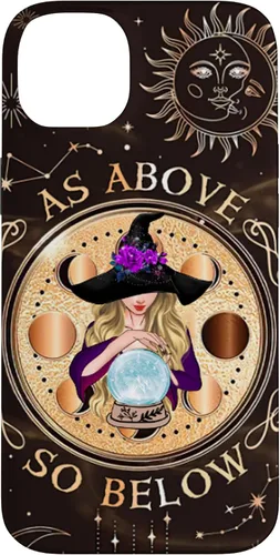 Vista 15 de iPhone 16 Witch Halloween Day - As Above - So Below Case