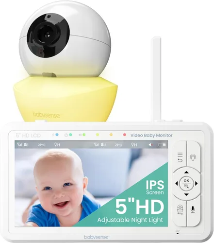 Vista 11 de Babysense Cámara complementaria de repuesto para monitor de bebé de video HDS2 solamente, funcionará solo con monitores HDS2, requiere unidad