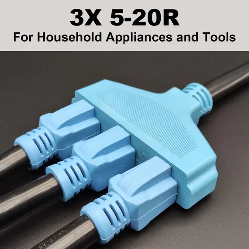 Vista 11 de CircleCord Cable adaptador de distribución de secadora de 3 clavijas de 30