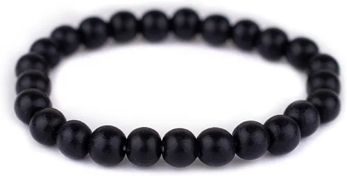 Vista 51 de Pulsera de cuentas de madera