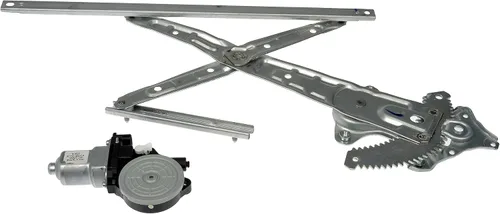 Vista 2 de Dorman 751-660 Conjunto de motor y regulador de elevalunas eléctrico delantero del lado del conductor compatible con modelos Nissan seleccionados
