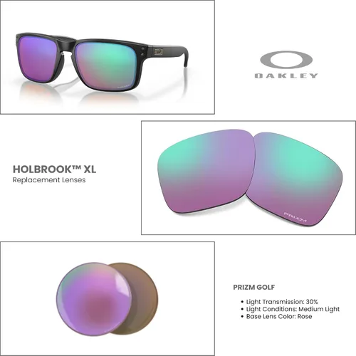 Vista 2 de Oakley Original Holbrook XL OO9417 Replacement Lenses Bag+ BUNDLE with Designer iWear Care Kit