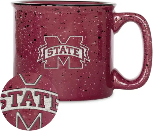Vista 119 de Rico Industries NCAA Speckle 12oz Laser Engraved Campfire Mug