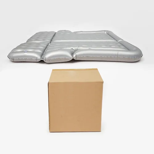 Vista 9 de Colchón de aire SUV para campamento, 5.71 x 4.13 pies, cama inflable duradera con bomba de aire eléctrica, colchón de aire para automóvil con Gris