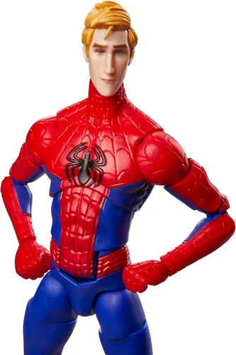 Vista 3 de Marvel Legends Series Peter Parker, Spider-Man: Into The Spider-Verse Figura de acción coleccionable de 6 pulgadas