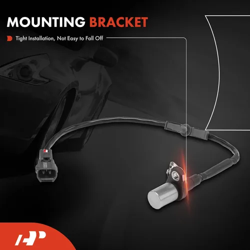 Vista 3 de A-Premium Sensor de posición del cigüeñal del motor compatible con Toyota Supra 1993-1998 3.0L, turboalimentado, reemplazo # 9091905006, 9091905037