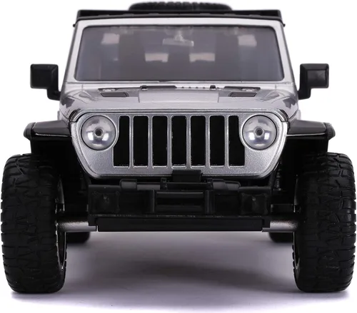 Vista 2 de Jada Toys Fast & Furious F9 1:24 2020 Jeep Gladiator - Auto fundido a presión, juguetes para niños y adultos