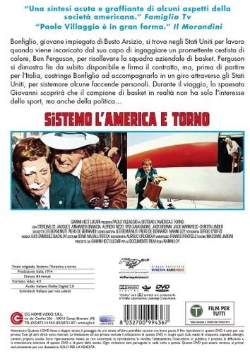 Vista 2 de sistemo l'america e torno dvd Italian Import