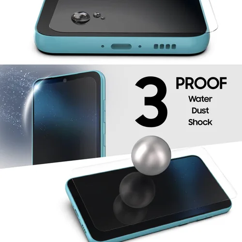 Vista 5 de Whitestone DOME EZ [Fácil instalación] Protector de pantalla de vidrio templado para Galaxy S23 Plus con herramienta de fácil instalación