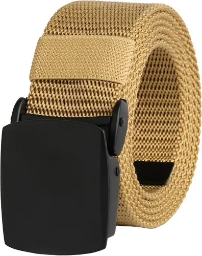 Vista 30 de UNGGJKB Men's Tactical Belt, Nylon Casual Elastic Belt, Work Belt That Can Be Cut And Adjusted
