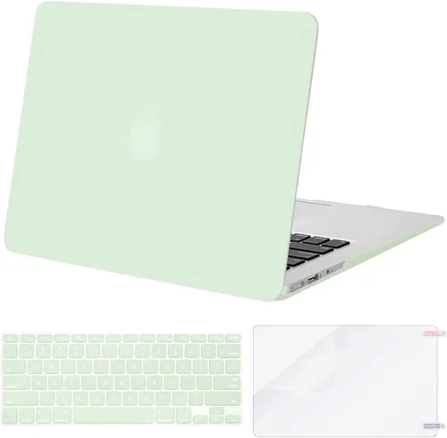 Vista 14 de MOSISO Funda compatible con MacBook Air de 13 pulgadas (modelos: A1369 y A1466, versión anterior 2010-2017), carcasa rígida de plástico, cubierta
