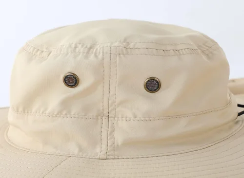 Vista 5 de Home Prefer Sombrero para sol para el aire libre con protección UV, secado rápido, unisex con solapa para proteger el cuello