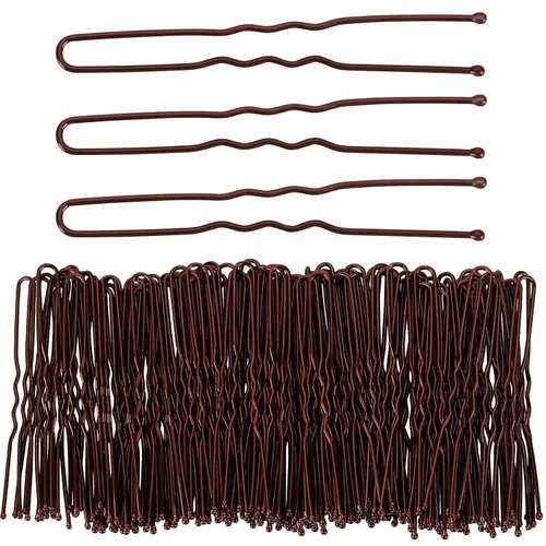 Vista 18 de 300 horquillas para el cabello, 2 pulgadas, color negro, para mujeres, mujeres, niñas, niños, agarre de pelo de onda invisible, pasador