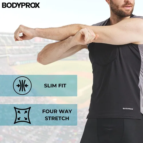 Vista 4 de BODYPROX Camiseta protectora de pecho de béisbol