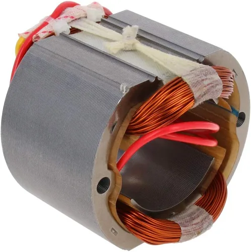 Vista 2 de Utoolmart Motor eléctrico Estator Bobina de cobre completa 185 Sierra circular eléctrica Estator Accesorios de herramientas eléctricas 185 Estator