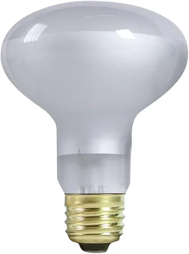 Vista 2 de Zilla Paquete de 3 lámparas de calor de terrario de reptiles, bombilla incandescente, punto blanco, 50 W