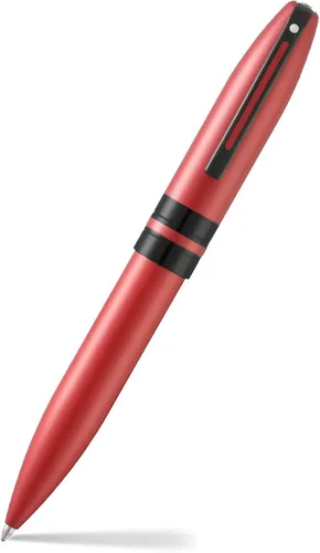Vista 16 de Sheaffer Icon Chrome con aplicaciones PVD negro brillante - Med Nib Cromado