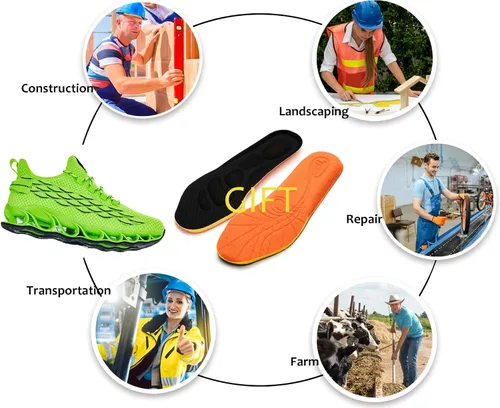Vista 6 de Zapatos de trabajo ligeros para hombre, zapatos indestructibles con punta de acero, zapatos de seguridad de malla transpirable a la moda, zapatos