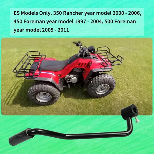 Vista 3 de Conversión de Palanca de Cambios Compatible con Honda Foreman Rancher 350 450 500 ES - Bypass del Cambio Eléctrico Averiado