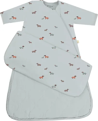 Vista 10 de GUNAMUNA Saco de dormir unisex de manga larga, bolsa de dormir para niños pequeños y bebés, rayón suave