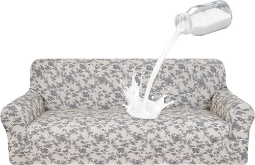 Vista 50 de ALIECOM Fundas para Sillas 100% Impermeables, Funda para Sillón para Sala de Estar, Apta para Mascotas, Fundas Lavables para Sillón, Funda