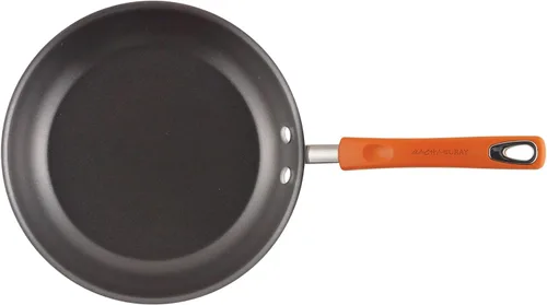 Vista 2 de Rachael Ray Juego de utensilios de cocina antiadherentes de esmalte duro, 14 piezas - Rojo