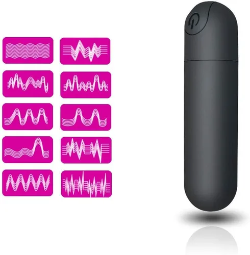 Vista 2 de Umania - Vibrador bullet para vagina, con USB Recargable, vibrador impermeable, juguetes sexuales para adultos, para mujeres