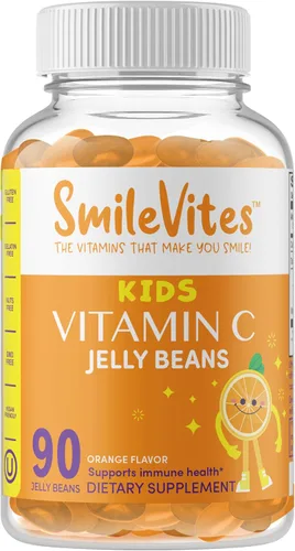 Vista 8 de Gomitas de vitamina C Apoya la salud inmunológica Sin gluten, gelatina y OGM Apto para veganos y kosher Sabor a naranja para adultos 90