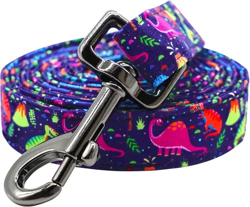 Vista 6 de Lionheart glory Correa patriótica para perros con bandera estadounidense, correas duraderas con mango suave y cómodo para perros pequeños, medianos