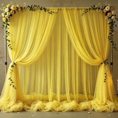 Vista 22 de Cortinas de fondo de tul azul de 10x10 para fiestas, cortina de fondo transparente para fotos de boda, cortinas para baby shower, fotografía, fiesta