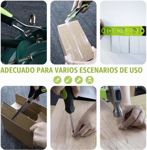 Vista 7 de Juego de herramientas para el hogar de 269 piezas, kit de herramientas de reparación general para el hogar con bolsa de almacenamiento, kit