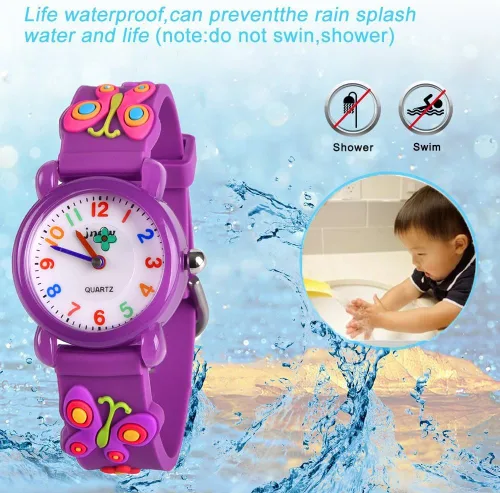 Vista 3 de Kids Gift Watch for Boys Girls, 3D Lovely Cartoon Watch for Kids Age 3-8 - Best Gifts