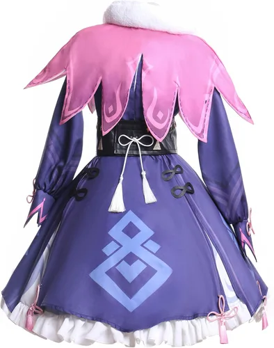 Vista 3 de Vibsion Disfraz de cosplay para mujer Genshin Conjunto completo