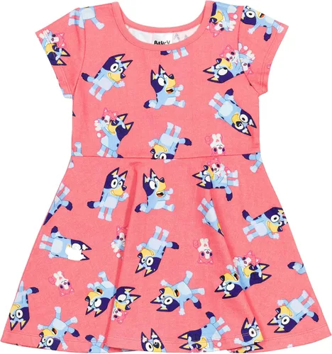 Vista 3 de Bluey Vestido de patinadora para niñas pequeñas a niños grandes