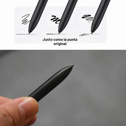 Vista 4 de Paquete de 5 puntas de bolígrafo Tab S8 S para Samsung Galaxy Tab S8 Puntas de lápiz óptico con pinzas, Galaxy Tab S8 Puntas de bolígrafo Piezas