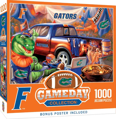 Vista 13 de MasterPieces Rompecabezas de 1000 piezas para adultos, NCAA de Texas A&M Aggies Gameday de 19.25 x 26.75 pulgadas