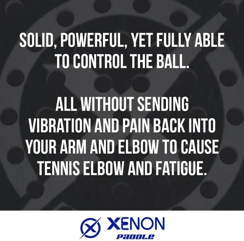 Vista 7 de Vector Light Paddle Tennis Racket By Xenon Paddle Púrpura