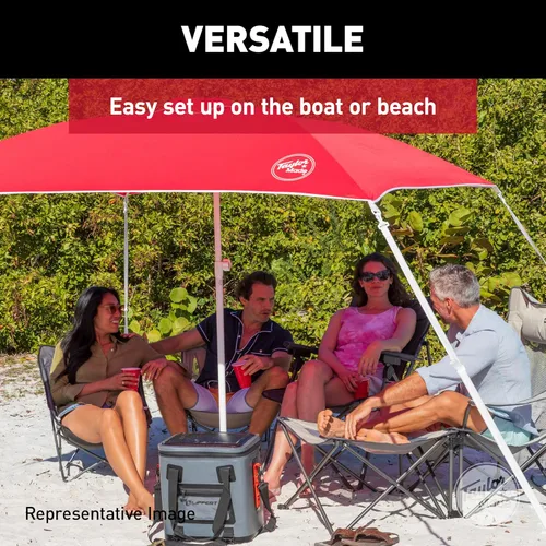 Vista 6 de Sombrilla para sol Taylor Made Products AnchorShade III, negro