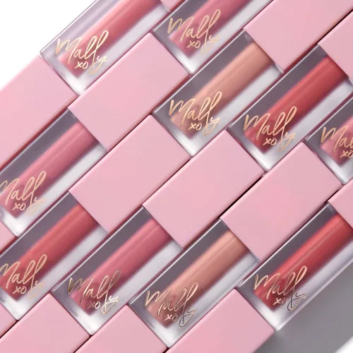 Vista 4 de Mally Beauty Liquid Luxury Matte - Berry - Color de labios líquido mate de larga duración - Fórmula no seca