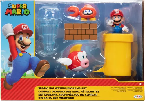 Vista 6 de Nintendo 2.5" Sparkling Waters Diorama Set