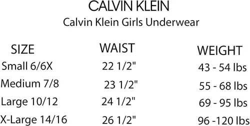 Vista 3 de Calvin Klein Girls' Little Modern Cotton Hipster Underwear, Multipack