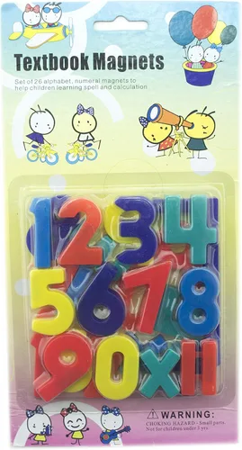 Vista 2 de HAND® Juego de 26 símbolos educativos numéricos y matemáticos para niños de 1.4 in