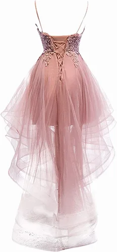 Vista 2 de Vestidos de dama de honor, vestidos de cóctel de tul para mujer, vestido de fiesta de noche, vestido de graduación, vestidos de invitados de boda