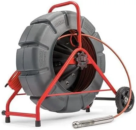 Vista 2 de RIDGID 63588 325' carrete estándar de la cámara de alcantarillado SeeSnake TruSense, inspección de alcantarillado