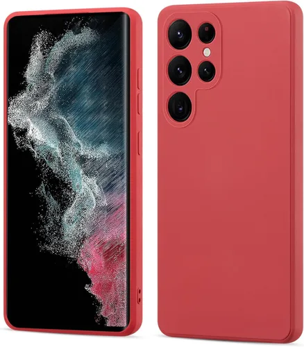 Vista 9 de UEEBAI Funda para Samsung Galaxy S9, funda delgada de silicona líquida a prueba de golpes, protección de cuerpo completo, con microfibra